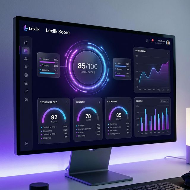 Lexiik Score Interface